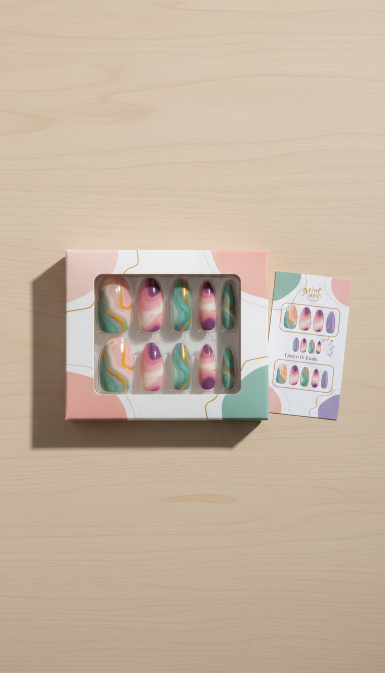 Mint Muse Marble Ovals