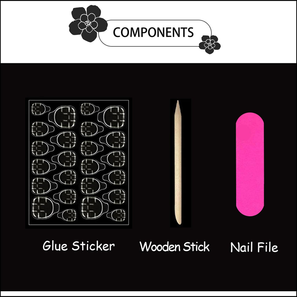 FJSMTOPl Valentine's Day Press on Nails - Red Fake Nails - Almond False Nails Press ons - Lips Acrylic Glue on Nails - Artificial Stick on Nail for Women Manicure 24 Pcs