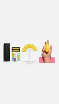 Pop Yellow Acrylic Nail Set
